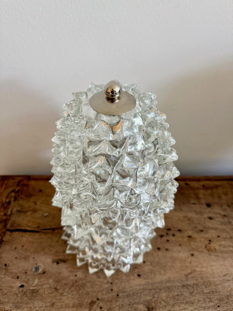 Murano Rostrato Glass Table Lamp